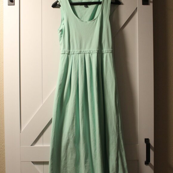 CHADWICK MINT GREEN MIDI BRA TOP DRESS EMPIRE WAIST S EUC - Picture 4 of 6